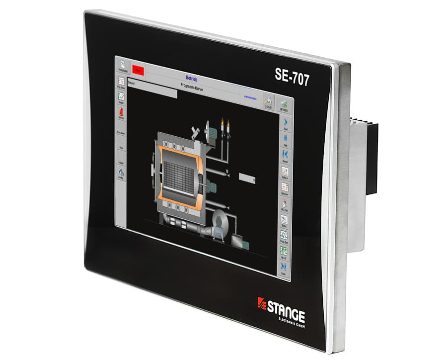 HOffmann + Krippner - Touch system in automation technology side view