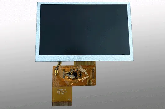 Display with connection band