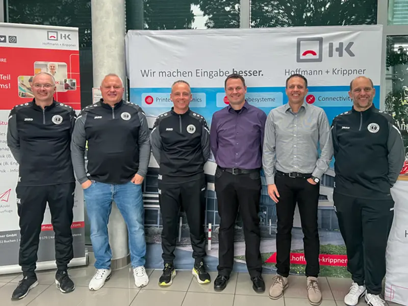 Coach FC Hettingen and management H+K