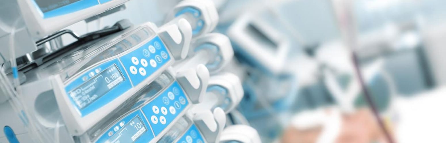 Infusion pumps in hospital