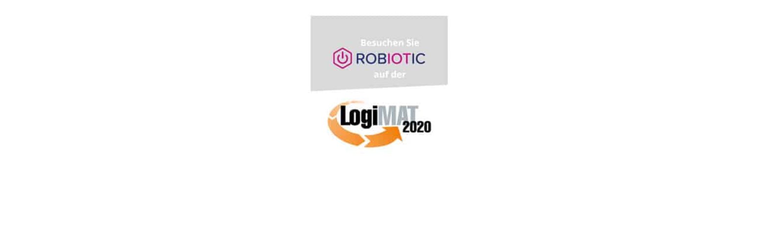 Robiotic Logo and LogiMAT Logo
